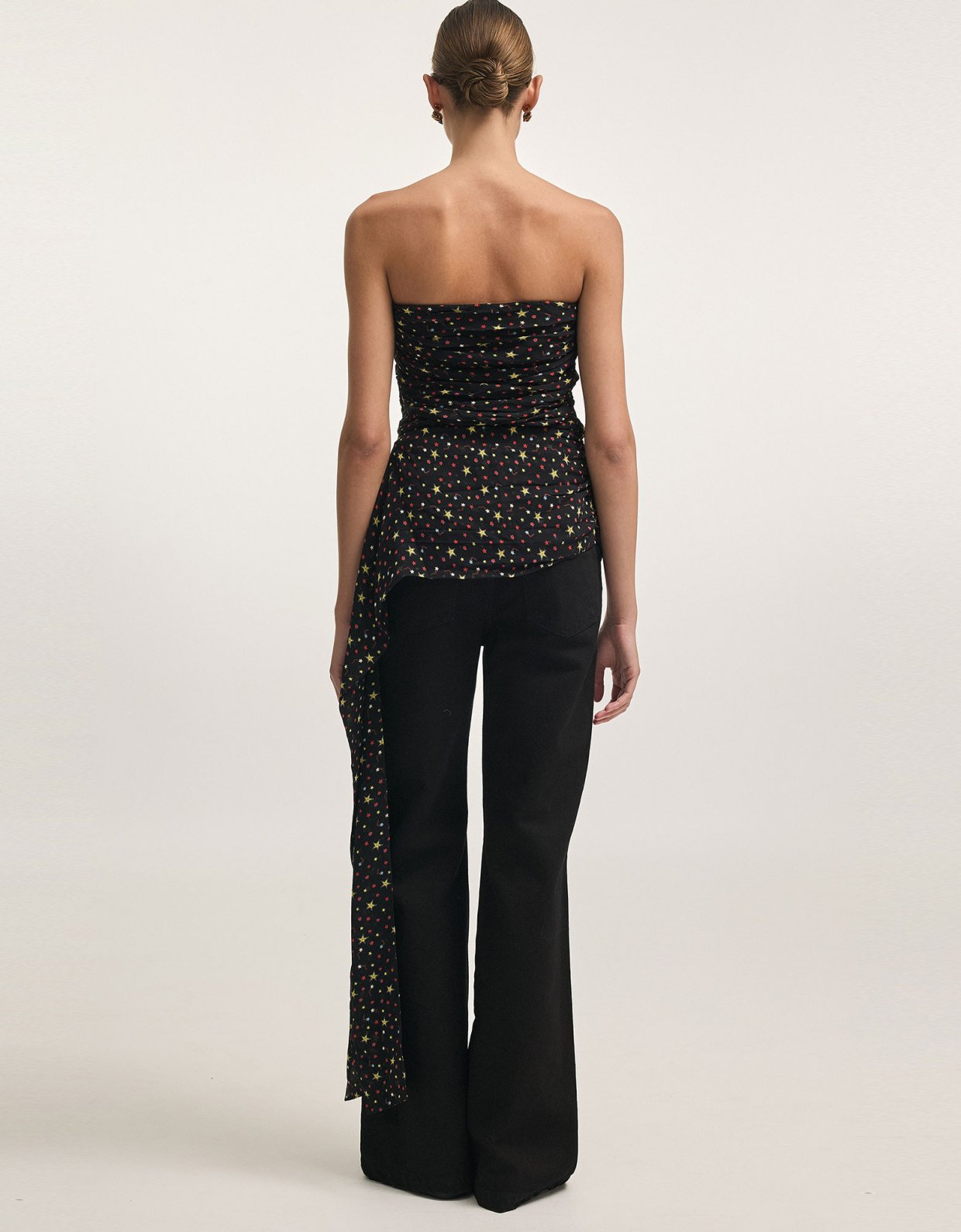 Nadia Rapti Skyline strapless top